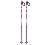 Salomon - Bâtons de ski freeride - Steep Purple/Pink en Aluminium - Taille 125 cm - Violet Violet 125 cm