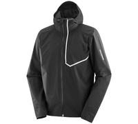 Salomon - Veste imperméable et coupe-vent - Bonatti Trail Jkt M Deep Black pour Homme - Taille M - Noir Noir M