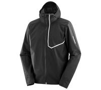 Salomon - Veste imperméable et coupe-vent - Bonatti Trail Jkt M Deep Black pour Homme - Taille M - Noir Noir M