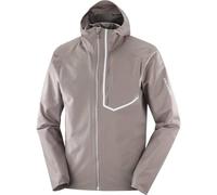 Salomon - Veste imperméable et coupe-vent - Bonatti Trail Jkt M Iron pour Homme - Taille M - Marron Marron M