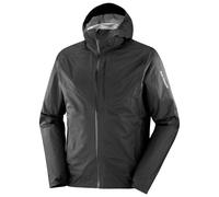 Salomon - Veste de protection légère et imperméable - Bonatti Wp Jacket M Deep Black pour Homme - Taille M - Noir Noir M