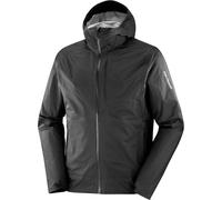 Salomon - Veste de protection légère et imperméable - Bonatti Wp Jacket M Deep Black pour Homme - Taille M - Noir Noir M