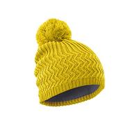 Salomon, Bonnet Pour Femme pour Randonnée et Entraînements KUBA BEANIE, Beige (Golden Palm), Taille Unique, LC1142000