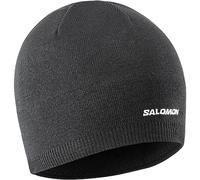 Salomon Bonnet Unisexe, Idéal pour, le Ski, le Snowboard, la Randonnée et Course à Pied, Deep Black