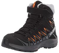 SALOMON Bottines d'hiver, XA Pro 3D Winter TS CSWP J Mixte Enfant, Noir/Orange (Black/Magnet/Tangelo), Pointure: 31