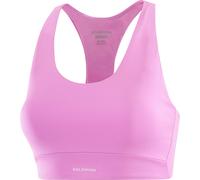 Salomon - Brassière de sport stretch - Shakeout Core Bra W Cyclamen pour Femme - Taille L - Rose Rose L