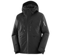 Salomon - Veste de ski isolante et légère en PrimaLoft® - Brilliant 2.0 Jacket M Deep Black pour Homme - Taille S - Noir Noir S
