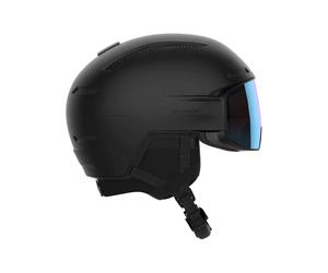 Salomon - Casque à visière photochromique - Driver Prime Sigma Photo Mips Black en Laine - Taille 56-59 cm - Noir Noir 56-59 cm