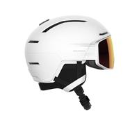Salomon - Casque à visière photochromique - Driver Prime Sigma Photo Mips White en Laine - Taille M - Blanc Blanc M