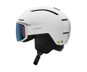 Salomon - Casque à visière photochromique - Driver Pro Sigma Photo Mips White - Taille S - Blanc Blanc S