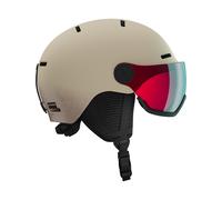 Salomon - Casque de ski/snowboard - Orka Visor Rainy Day - Taille Enfant M - Beige Beige M