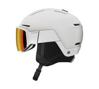 Salomon - Osmo White Sigma Poppy Red - M - Casque visière