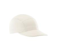 Salomon - Casquette à visière courbée imperméable de trail - Bonatti Pro 5P Cap Whisper White - Taille S/M - Blanc Blanc S/M