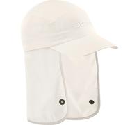 Salomon Casquette Sahara – respirante, compressible, détails réfléchissants – Blanc S-M