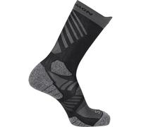 Salomon Chaussettes mi-mollet Aero, gestion de l’humidité, confort amorti, extensible polyvalente et durable pour la course quotidienne