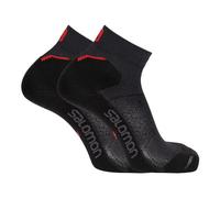 SALOMON Chaussettes Noires Homme Speedcross Ankle, Multicolore, 36-38