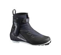 Salomon - Chaussure de ski nordique classique/skating - R/Prolink Ebony/Silver - Taille 10,5 UK - Blanc Blanc 10,5 UK