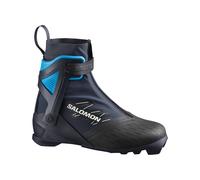 Salomon - Chaussure de ski nordique skating - RS10 Ebony/White/Process Blue X pour Homme en Matières Recyclées - Taille 8,5 UK - Blanc Blanc 8.5 UK