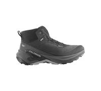 Salomon - Chaussures de randonnée en GORE-TEX® - Genesis Mid GTX Black/Asphalt pour Homme - Taille 42 2/3 - Gris Gris 42 2/3