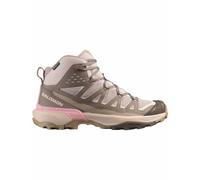 Salomon - Chaussures de randonnée en GORE-TEX - X Ultra 360 Edge Mid GTX W Iron/Hushed Violet pour Femme - Taille 7 UK - Beige Beige 7 UK