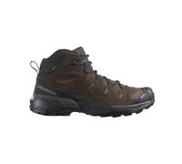 Salomon X Ultra 360 Leather Mid Gore-Tex Chaussures Imperméables de randonnée pour Homme, Stabilité, Adhérence, Protection tout temps, Dark Earth, 41 ⅓