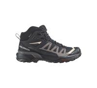 Salomon - Chaussures de randonnée en GORE-TEX - X Ultra 360 Mid GTX W Black/Plum Kitten/Shale pour Femme en Cuir - Taille 6,5 UK - Noir Noir 6,5 UK