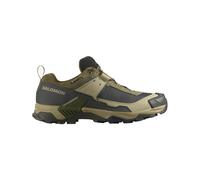 Salomon - Chaussures de randonnée en GORE-TEX® - X Ultra 5 GTX M Martini Olive / Gray Green / Blue Night pour Homme - Taille 10 UK - Kaki Kaki 10 UK