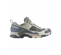 Salomon - Chaussures de randonnée en GORE-TEX - X Ultra 5 GTX W Seagrass / Turbulence / Tender Peach pour Femme - Taille 6,5 UK - Beige Beige 6,5 UK