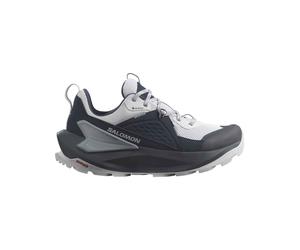 Salomon - Chaussures de randonnée GORE-TEX - Elixir GTX W Carbon/Pearl Blue/Flint Stone pour Femme - Taille 6,5 UK - Gris Gris 6,5 UK