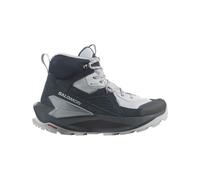 Salomon - Chaussures de randonnée GORE-TEX - Elixir Mid GTX W Carbon/Pearl Blue/Flint Stone pour Femme - Taille 5,5 UK - Gris Gris 5,5 UK