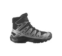 Salomon - Chaussures de randonnée hivernale imperméables - XA Pro Winter WP J Black/Castlerock - Taille Enfant 35 - Gris Gris 35