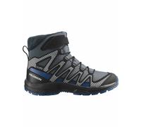 Salomon - Xa Pro V8 Winter CSWP Junior - Chaussures d'hiver - EU 34 - turbulence / black / dark blue