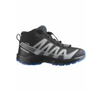 Salomon - Kid's XA Pro V8 Mid Waterproof - Chaussures de randonnée - EU 37 - black / monument / french blue
