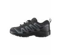 Salomon XA Pro V8, imperméable Junior, Noir/Gris foncé/Q, Chaussures de randonnée polyvalentes pour Le Confort, idéales pour Les randonnées et Le Trail Running Lors d'aventures en Plein air. 3.8