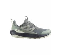 Salomon - Chaussures de randonnée journée en GORE-TEX - Elixir Activ GTX M Sedona Sage / Wrought Iron / Nine Iron pour Homme - Taille 11,5 UK - Gris Gris 11,5 UK
