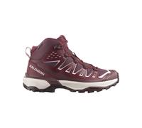 Salomon - Chaussures de randonnée journée en GORE-TEX® - X Ultra 360 Edge Mid GTX W Huckleberry/Maroon Banner pour Femme - Taille 39 1/3 - Bordeaux Bordeaux 39 1/3