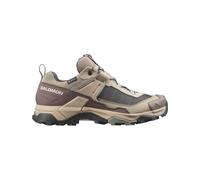 Salomon - Chaussures de randonnée journée en GORE-TEX - X Ultra 5 GTX W Dsrtan/Whpep/Green pour Femme - Taille 5,5 UK 5,5 UK