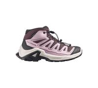 Salomon - Chaussures de randonnée journée en GORE-TEX® - X Ultra Mid GTX J Huckleberry/Dawn Pink - Taille Enfant 39 - Rose Rose 39