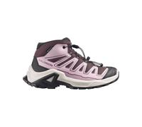 Salomon - Chaussures de randonnée journée en GORE-TEX® - X Ultra Mid GTX J Huckleberry/Dawn Pink - Taille Enfant 37 - Rose Rose 37