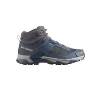 Salomon - Chaussures de randonnée mi-hautes en GORE-TEX® - X Ultra 5 Mid GTX Spellbound/Asphalt pour Homme en Cuir - Taille 42 2/3 - Gris Gris 42 2/3