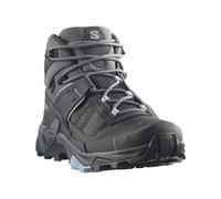 Salomon - Chaussures de randonnée mi-hautes en GORE-TEX® - X Ultra 5 Mid GTX W Asphalt/Castlerock pour Femme en Cuir - Taille 39 1/3 - Gris Gris 39 1/3