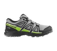 Salomon Chaussures Speedcross ClimaSalomon Waterproof Enfant Gris/Noir/Vert Taille 38