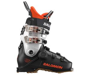 Salomon - Chaussures de ski all-mountain - Shift Alpha Boa 110 Black/Orange Tiger/Orange Tiger pour Homme en Aluminium - Taille 44-45 - Noir Noir 44-45
