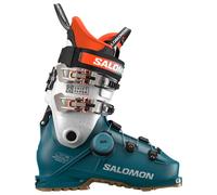 Salomon - Chaussures de ski all-mountain - Shift Alpha Boa 120 Dragonfly/Silver Met/Orange Tiger pour Homme en Aluminium - Taille 25\/25,5 - Bleu Bleu 25\/25,5