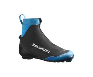Salomon - Chaussures de ski nordique classique - S/Lab Classic Jr Prolink - Taille Enfant 37 1/3 - Noir Noir 37 1/3