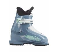 Salomon - Chaussures de ski - T1 Copen Blue/White/Spearmint - Taille Enfant 17 - Bleu Bleu 17