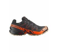 Salomon - Chaussures de trail en GORE-TEX - Speedcross 6 GTX M Black/Shocking Orange pour Homme - Taille 9 UK - Noir Noir 9 UK