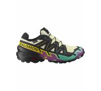 Salomon - Chaussures de trail en GORE-TEX - Speedcross 6 GTX W Transparent Yellow/Black pour Femme - Taille 5 UK - Beige Beige 5 UK