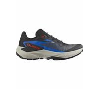 Salomon - Chaussures de trail - Genesis M Black / French Blue / Cherry Tomato pour Homme - Taille 7,5 UK - Noir Noir 7,5 UK