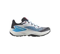 Salomon - Chaussures de trail - Genesis M Black / White / Transcend Blue pour Homme - Taille 44 2/3 - Noir Noir 44 2/3